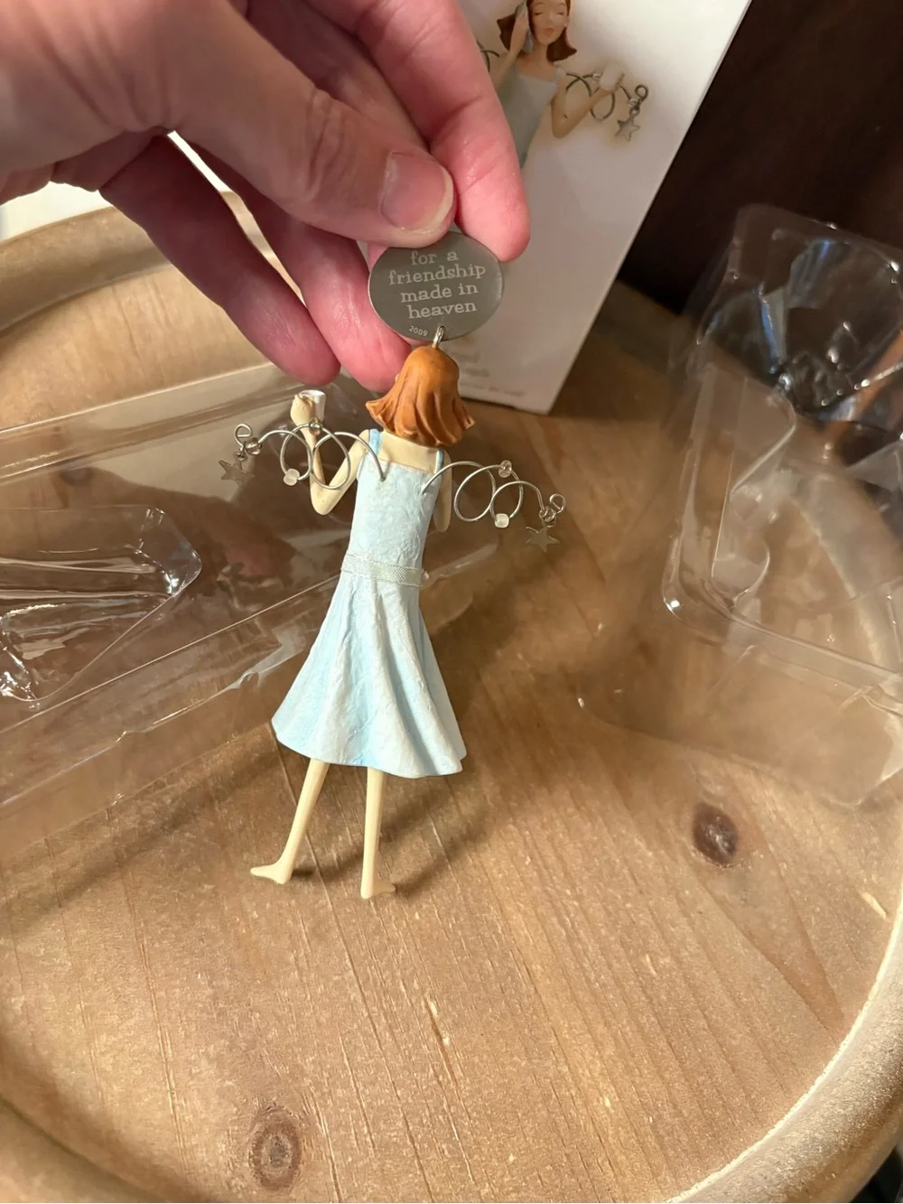Hallmark Keepsake Friend Angel Ornament Origninal Packaging